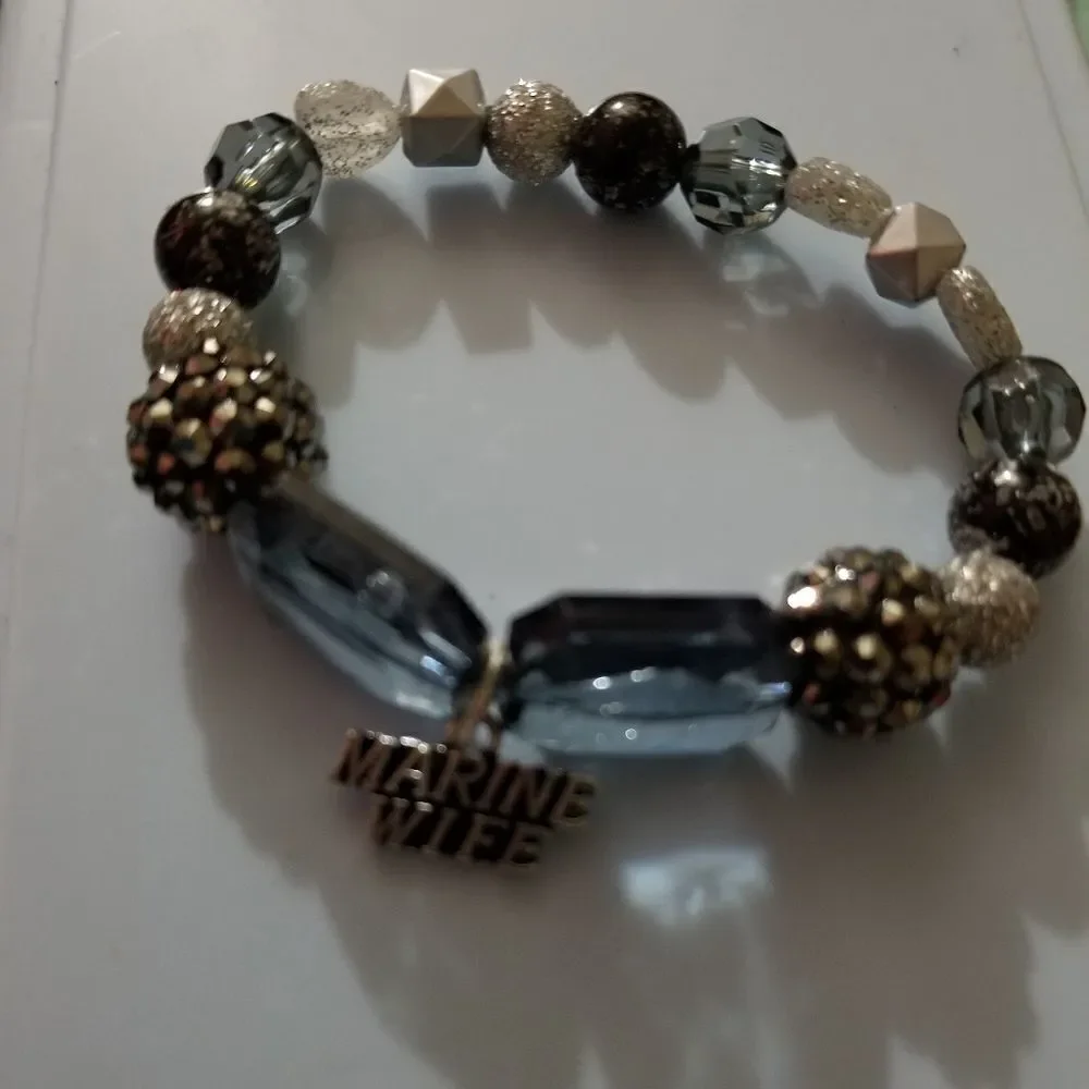 Marine wife bracelet